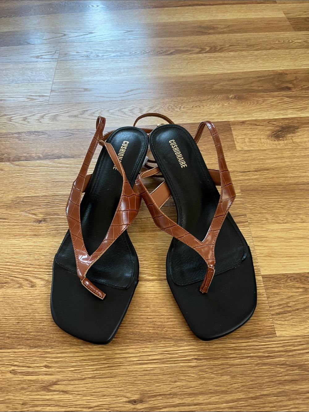 Brand new Brown Leather Strap Women's Sandals
